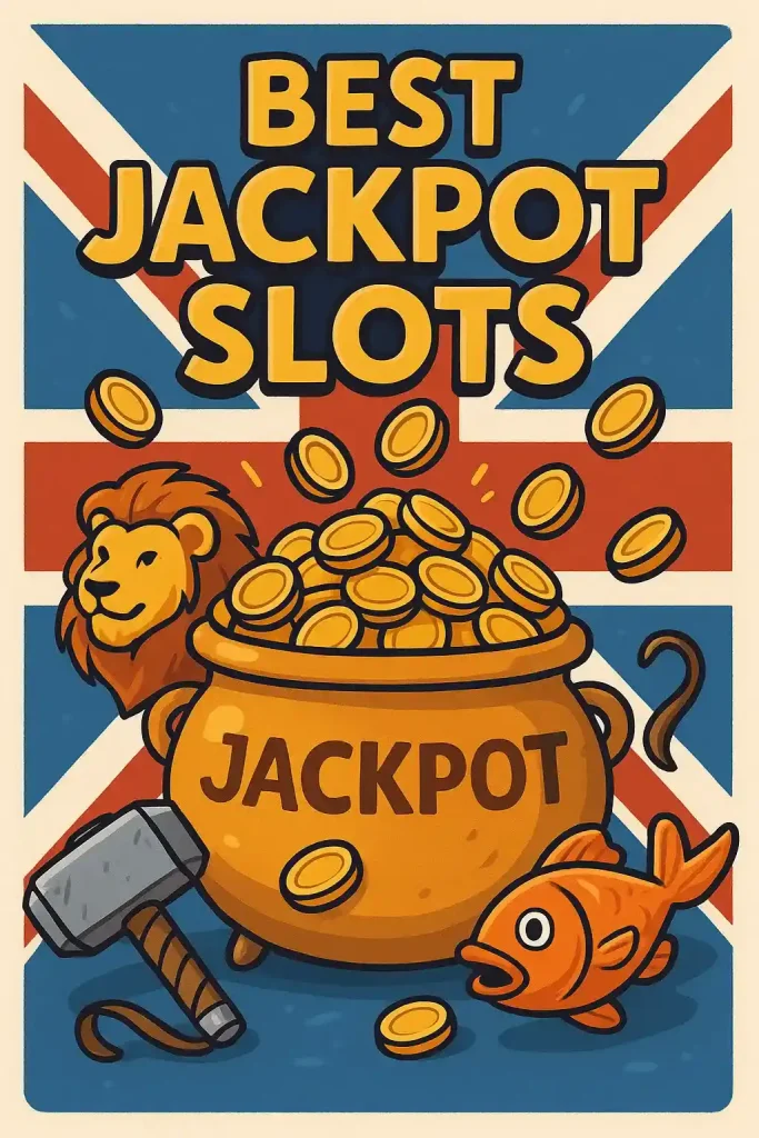 Le migliori slot con jackpot del Regno Unito