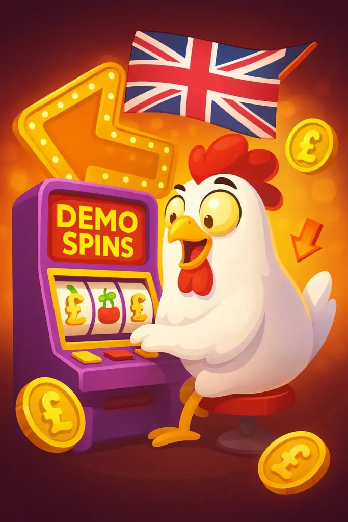 Chicken Road big prize with golden egg and UK flag