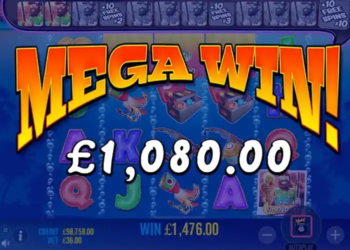 big bass bonanza mega win