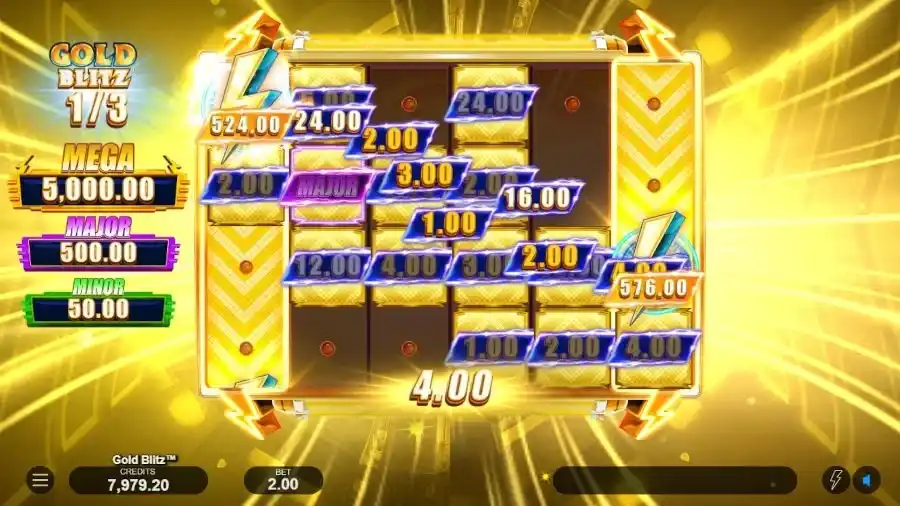 gold blitz win
